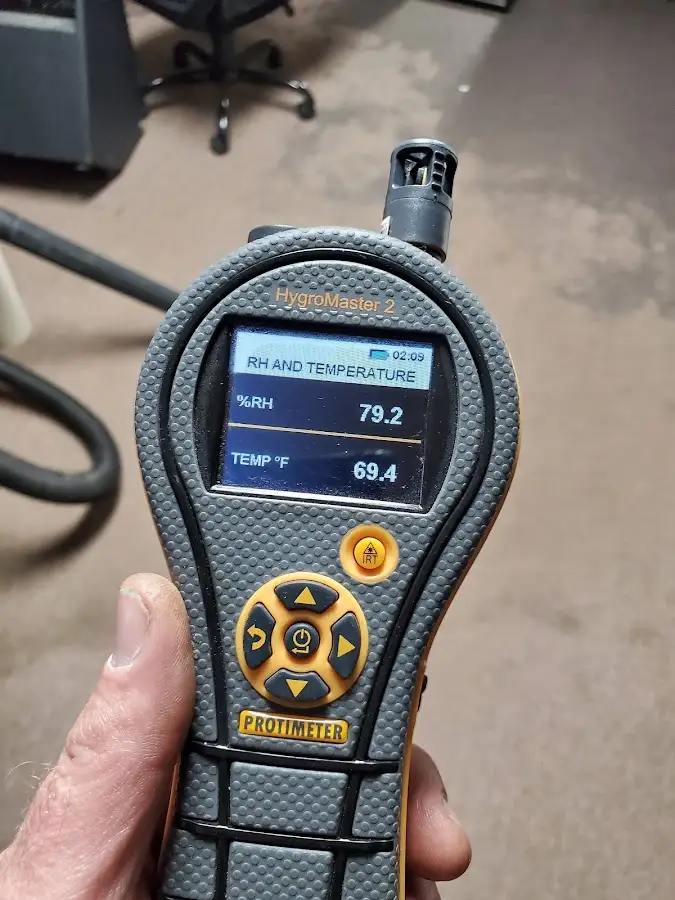 Moisture meter humidity assessment for Fire & Smoke Damage Restoration in Cedar Mill