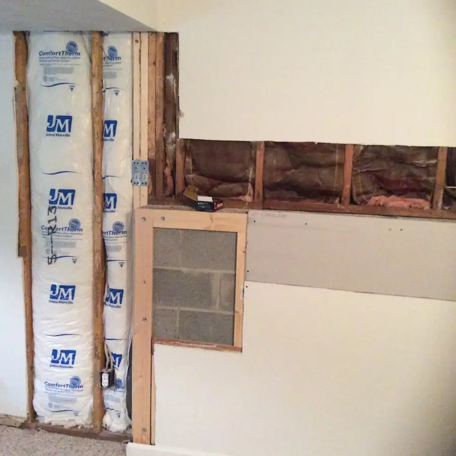 Wall insulation replacement during Structural Drying in Cedar Mill